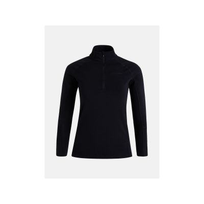 5. Peak Performance W Magic Half Zip Thermoshirt Schwarz