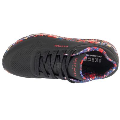 3. Skechers Uno - Majestic Garden 155583-BKMT Schwarz 36