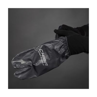 3. CHIBA RAIN SHIELD SUPERLIGHT Handschuhe Schwarz L