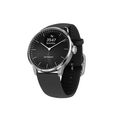 5. Withings Scanwatch Light – Hybrid-Smartwatch (37 mm, schwarz)