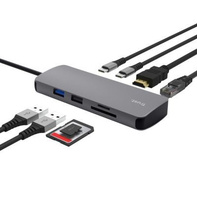 2. TRUST Dalyx 8-in-1 Multiport-Adapter