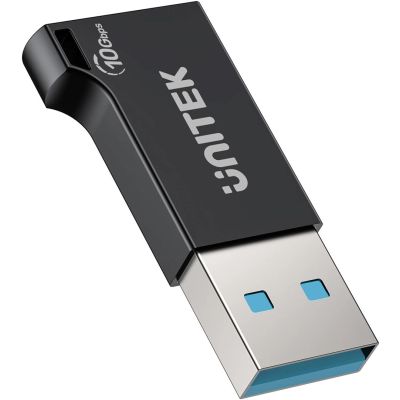 2. UNITEK Adapter USB-A auf USB-C 10 Gbit/s Stecker/Buchse Schwarz