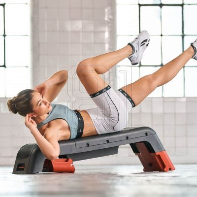 6. Reebok Verstellbarer Step mit Bankfunktion RAP-15170RD