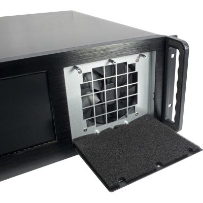 6. Inter-Tech 4U-4460 TFT-Rack Schwarz