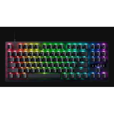 Razer Huntsman V3 Tenkeyless 8KHz Gaming-Tastatur USB QWERTY Englisch Schwarz