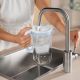 7. Brita Glasfilterkanne + 2 MaxtraPro PP-Kartuschen (blau; 2,5 l)