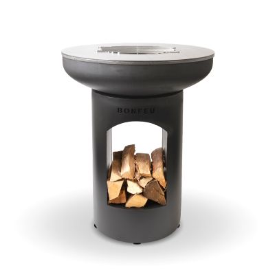 2. BONFEU GARTENFEUERSTELLE BONBIZA OFFEN SCHWARZ