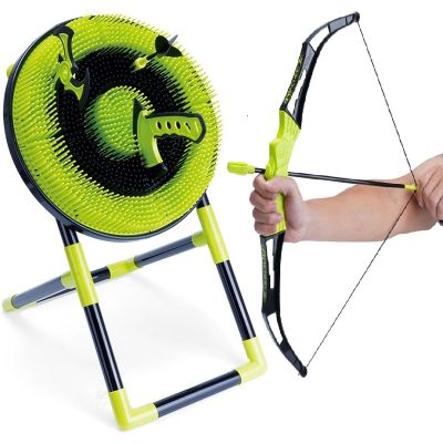 7. 4-in-1-Spielset: Dartpfeil, Bogen, Axt, Shuriken