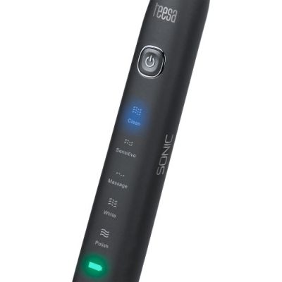 2. Teesa SONIC Schallzahnbürste für Erwachsene, Schwarz