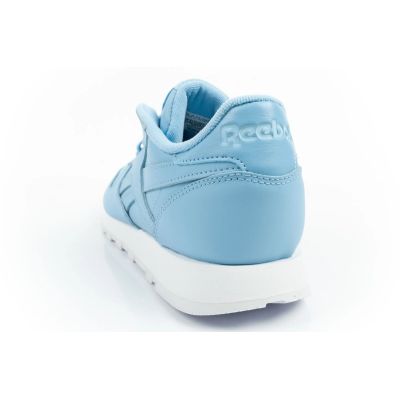 5. Reebok Damen-Sportschuhe, klassische Sneaker, modisches blaues Leder