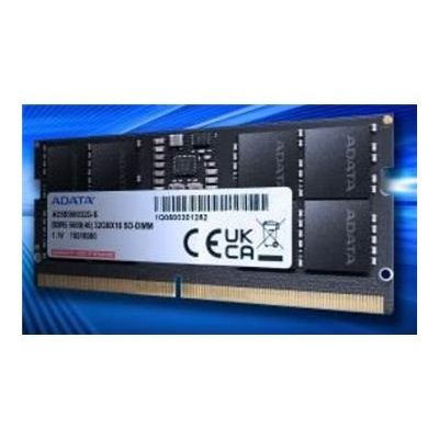4. ADATA Premier 16GB Speichermodul 1 x 16GB DDR5 262-Pin SO-DIMM ECC-Korrektur