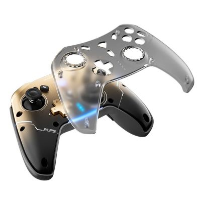 4. Machenike G5Pro Flagship Wireless Game Controller mit Gyroskop und Tastenbelegung – Schwarz und Gold
