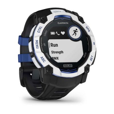 7. Garmin Instinct 3 Solar 010-02935-03 Smartwatch 50 mm Schwarz und Weiß