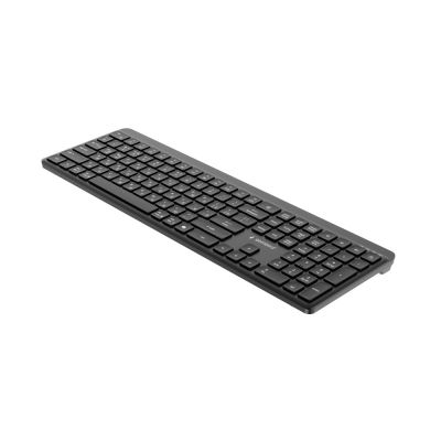 5. GEMBIRD Kabelloses Tastatur- und Maus-Set Slim Pro Business, Dual-Modus: 2,4 GHz + Bluetooth, russisches Layout, Schwarz