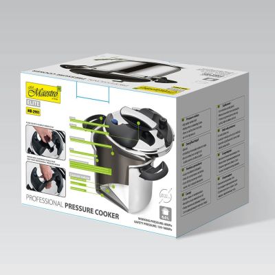 5. Schnellkochtopf 22 cm 6,0 l MAESTRO MR-2901