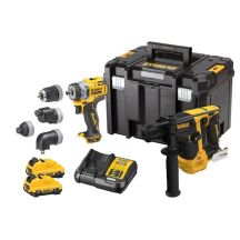 DeWALT DCK2101L2T-QW Akkuschrauber/Schlagschrauber, Schwarz, Gelb