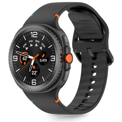 Tech-Protect Silikonarmband für Samsung Galaxy Watch 40/44/46 mm - Schwarz