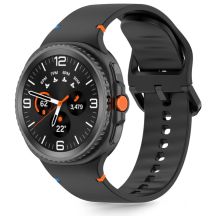 Tech-Protect Silikonarmband für Samsung Galaxy Watch 40/44/46 mm - Schwarz