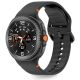 Tech-Protect Silikonarmband für Samsung Galaxy Watch 40/44/46 mm - Schwarz