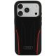 Audi R8 Echtleder MagSafe Hülle für iPhone 18 Pro / 17 Pro – Schwarz und Rot