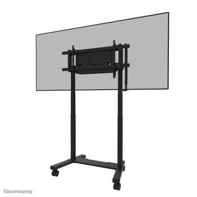 2. Neomounts FL55-975BL1 Medienständer, schwarz, flach, für Medienkarten/Medienwagen