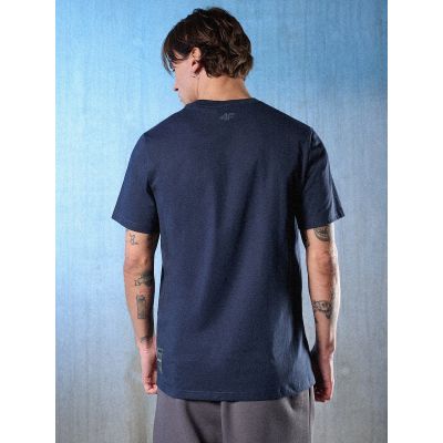 2. Herren-T-Shirt mit Aufdruck, regulär, Größe 4F 4FRSS26TTSHM3659-31S