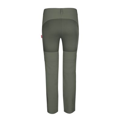 2. Kinder Zip-off-Hose für Jungen/Mädchen Trollkids Kids Nordfjord Zip-off Pants Slim Fit clay green (853-328)