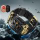 3. Supcase Unicorn Beetle Ore Hülle für Apple Watch 10/11 (46 mm) – Schwarz und Gold