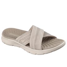 Skechers Damen-Flip-Flops GO WALK FLEX SANDAL IMPRESSED 141420 DKTP