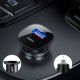 14. Acefast Autoladegerät 38W USB Typ C / USB, PPS, Power Delivery, Quick Charge 3.0, AFC, FCP schwarz (B1 schwarz)