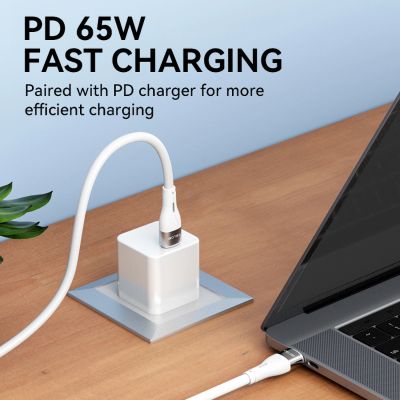 9. Wozinsky WSTCC1 USB-C / USB-C PD 65W Kabel 1 m lang - Weiß
