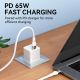 9. Wozinsky WSTCC1 USB-C / USB-C PD 65W Kabel 1 m lang - Weiß