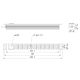 3. GEMBIRD Rack-Stromleiste (PDU) 10-fach Steckdosenleiste C13, 1 HE, 16 A, C20-Stecker, 2 m