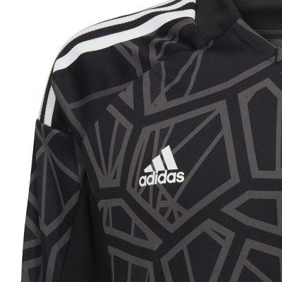 4. adidas Condivo 22 Langarm-Torwarttrikot für Kinder, Schwarz, HB1643