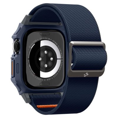 8. Spigen Lite Fit "Pro" Armband für Apple Watch 10 46mm - Marineblau