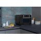 17. Smeg COF01BLEU Kleine schwarze Dampfgarerknöpfe, Drehknopf