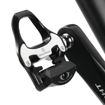5. Rockbros LP-R Pedalplatten, LOOK-System – schwarz