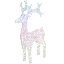 Rentier-Dekoration 75 cm 80 LED