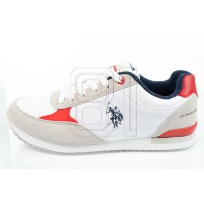 3. US Polo ASSN. M UP21M48062-WHI-RED01 Sportschuhe