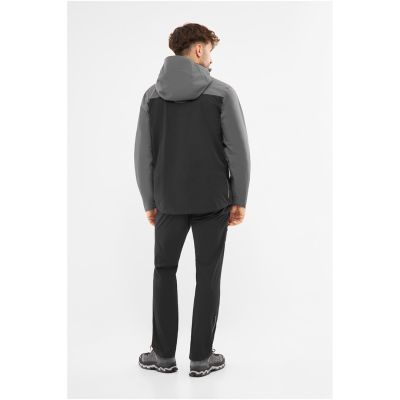 2. Herren-Hardshelljacke mit Primaloft-Fleecejacke VIKING Ravelo 3 in 1 Man schwarz-grau L