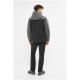 2. Herren-Hardshelljacke mit Primaloft-Fleecejacke VIKING Ravelo 3 in 1 Man schwarz-grau L