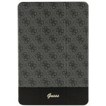 Guess 4G Stripe Allover Hülle für iPad 10,2" - Schwarz