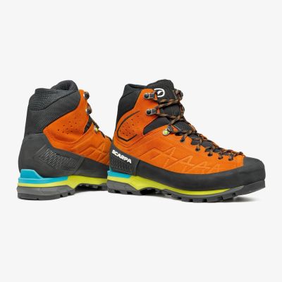 6. Scarpa ZODIAC TECH GTX Orange, Schwarz