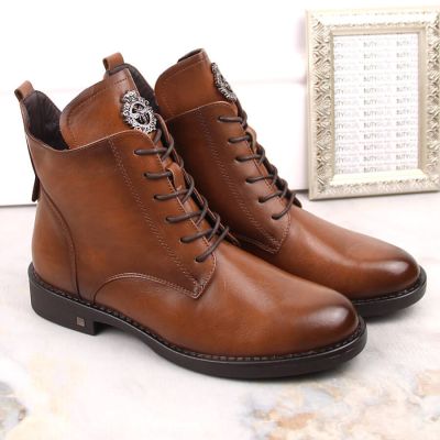 5. Schnür- und Reißverschlussstiefeletten Potocki W WOL171C braun 