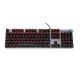 55. IBOX AURORA K-4 RGB IKGMK4 Mechanische Tastatur (USB; (US); Schwarz)