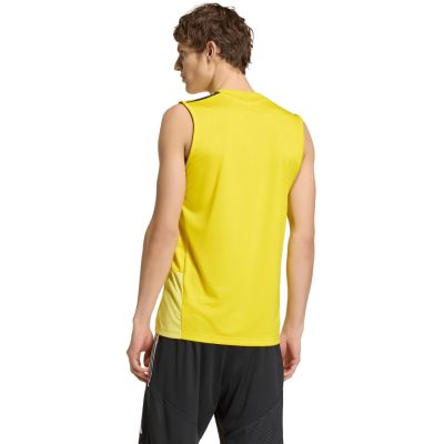 4. adidas Tiro 26 Wettkampf-Trikot für Herren, ärmellos, Gelb, KA7615