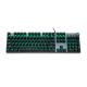 51. IBOX AURORA K-4 RGB IKGMK4 Mechanische Tastatur (USB; (US); Schwarz)