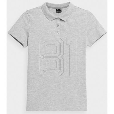 T-Shirt 4F W H4Z22TSD356COOLLIGHTGRAYMELANGE