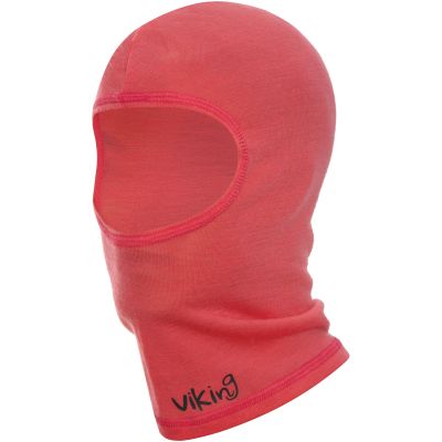 Multifunktionale Kinder-Sturmhaube VIKING Sentinel Jr Merino Kids, rosa