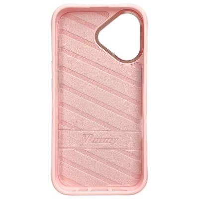 6. Nimmy Glasses Cool Cat iPhone 16 Hülle - Rosa